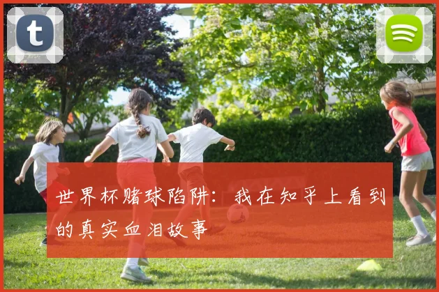 世界杯赌球陷阱：我在知乎上看到的真实血泪故事